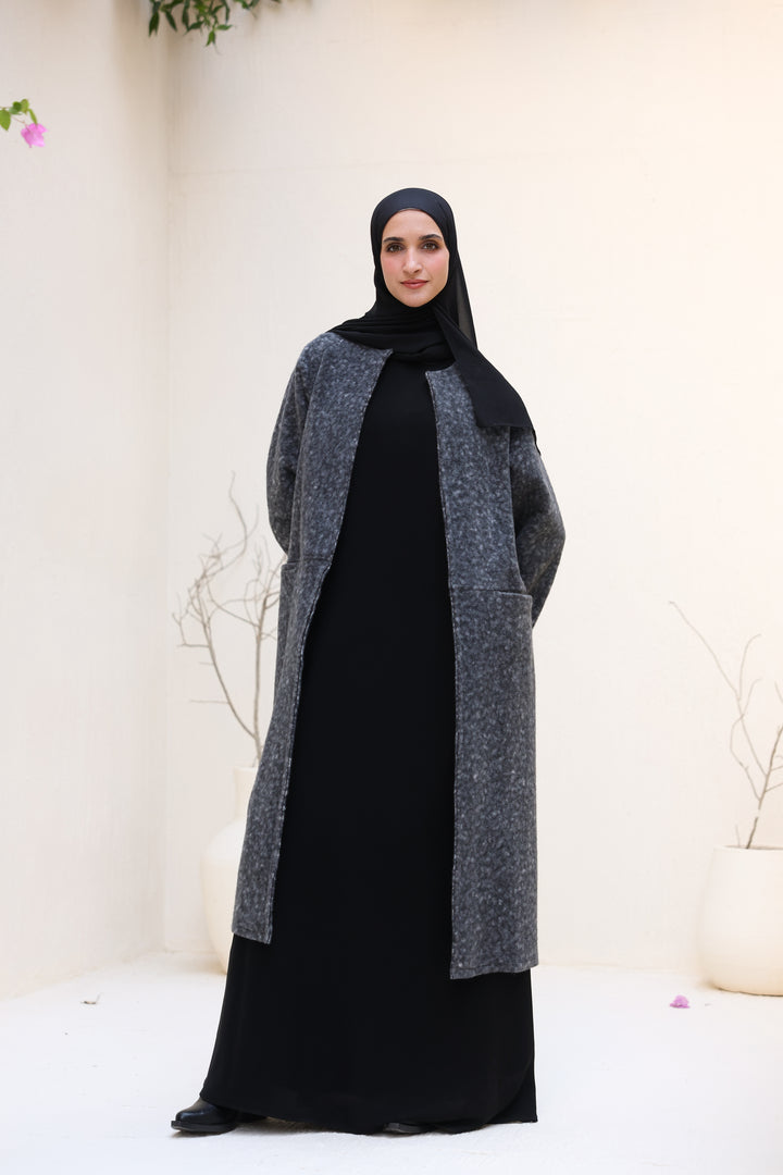 Soft Elegant Coat 059 Ibriz Abaya